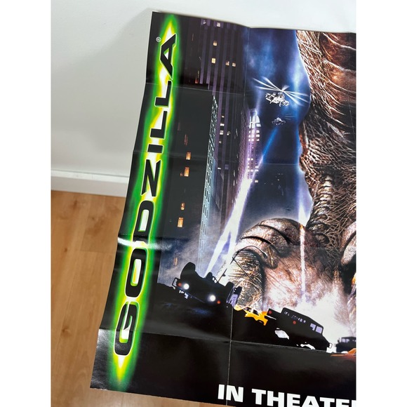 Mint condition Godzilla Terror in Times Square1998 Movie Poster - Picture 4 of 8